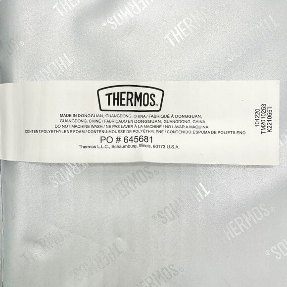 Minecraft Thermos Insulated Lunch Bag and 16oz Bottle Creeper Black Green 10x7x3 - Picture 7 of 11